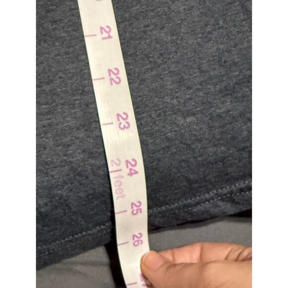 Anvil Lightweight Hooded Long Sleeve Shirt Size Small Women Gray Colorado‎ - Picture 4 of 5